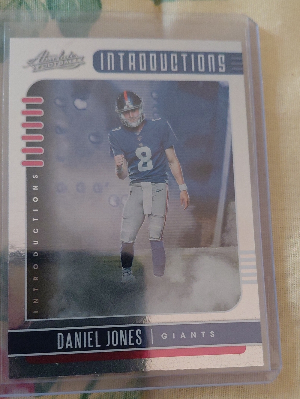 Introductions Daniel Jones Collectible Card - Blue